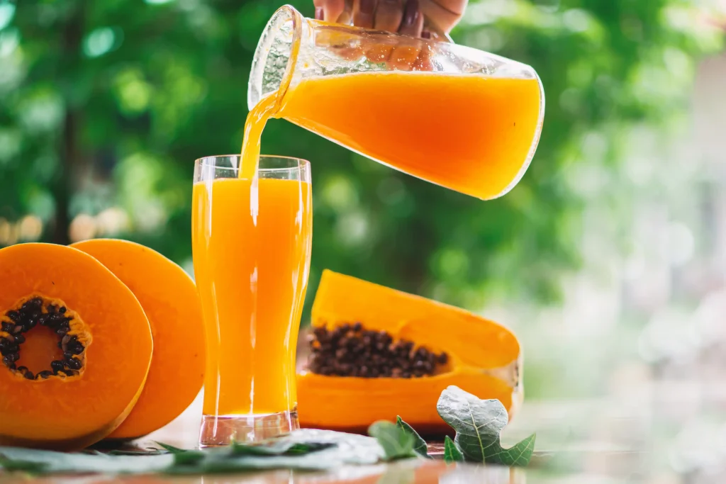 The Secrets of the Papaya: An exotic fruit full of health benefits. CapGen Seeds papaya juice