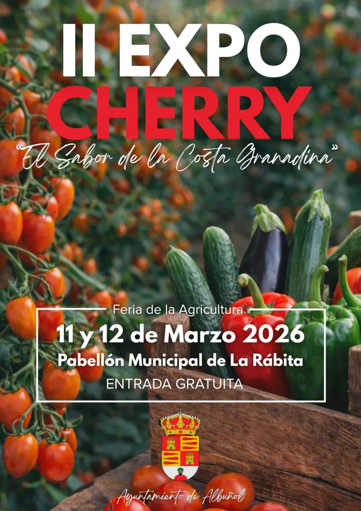 CapGen Seeds no podía faltar a la II Expo Cherry Costa de Granada 2026 CapGen Seeds Cartel II ExpoCherry CapGen Seeds